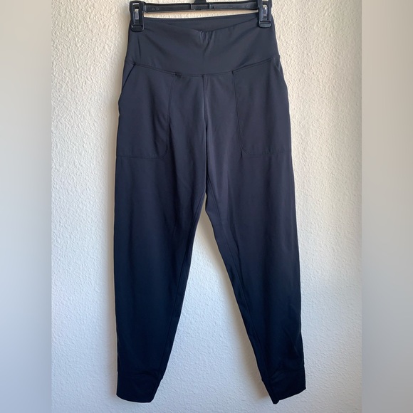 High Waist Leggings Joggers With Pockets - Picture 1 of 11